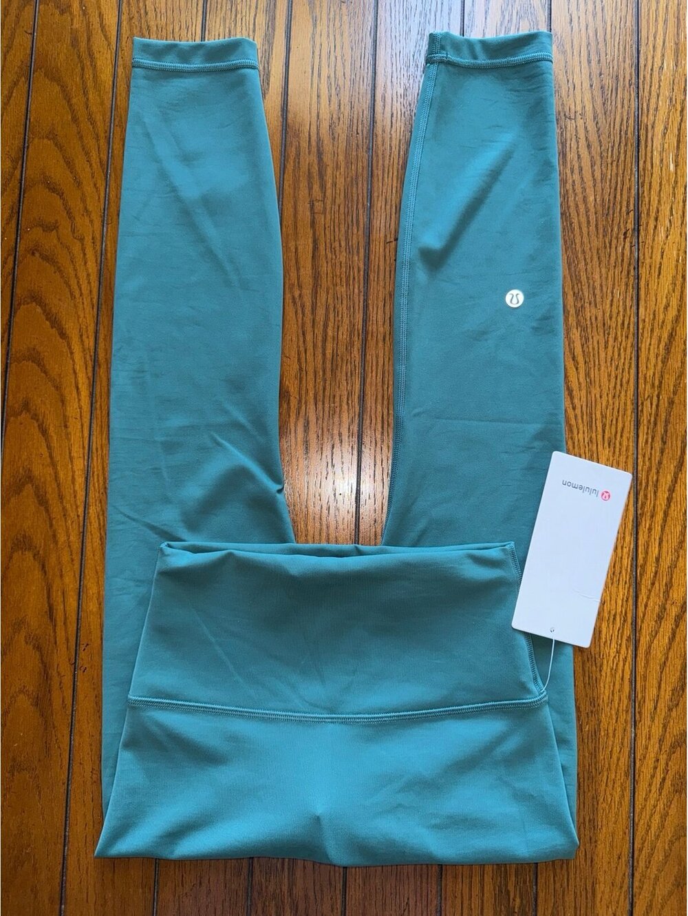 Lululemon Wunder Train High Rise 25โ Deep Marina Size 4 NWT